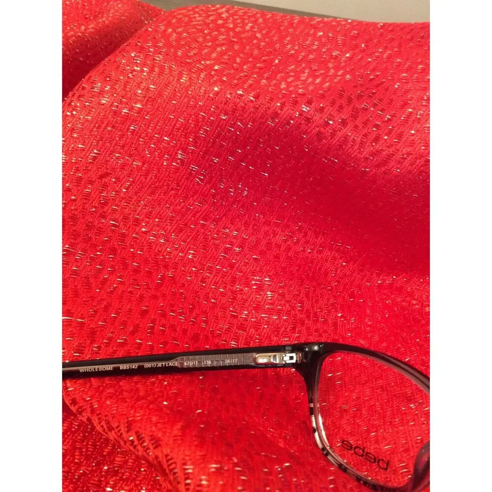 New BeBe Womens Optical Eyewear Frames Lens Glasses BB5142 Jet Lace